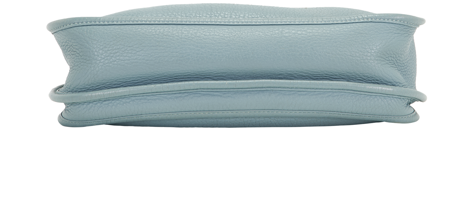 Evelyne III 29 In Clemence Blue Lin, &pound;1,600, Handbags, Blue, Leather, Top view